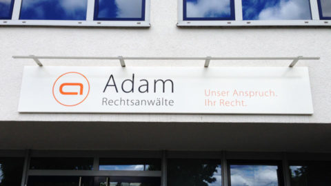Kanzleischilder: Werbeschilder für Anwaltskanzleien