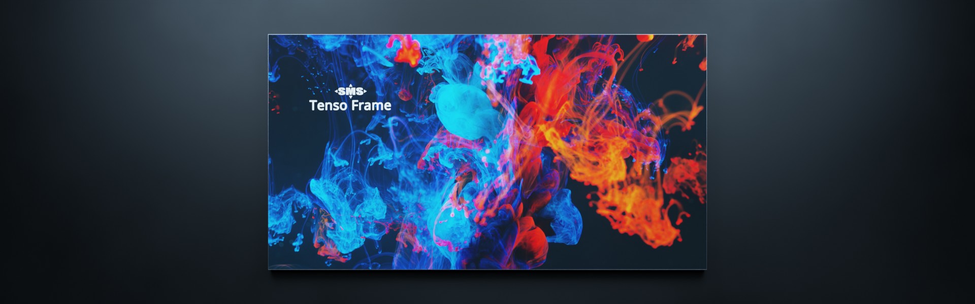 Tenso Frame: Fassadenbefestigung für Werbebanner