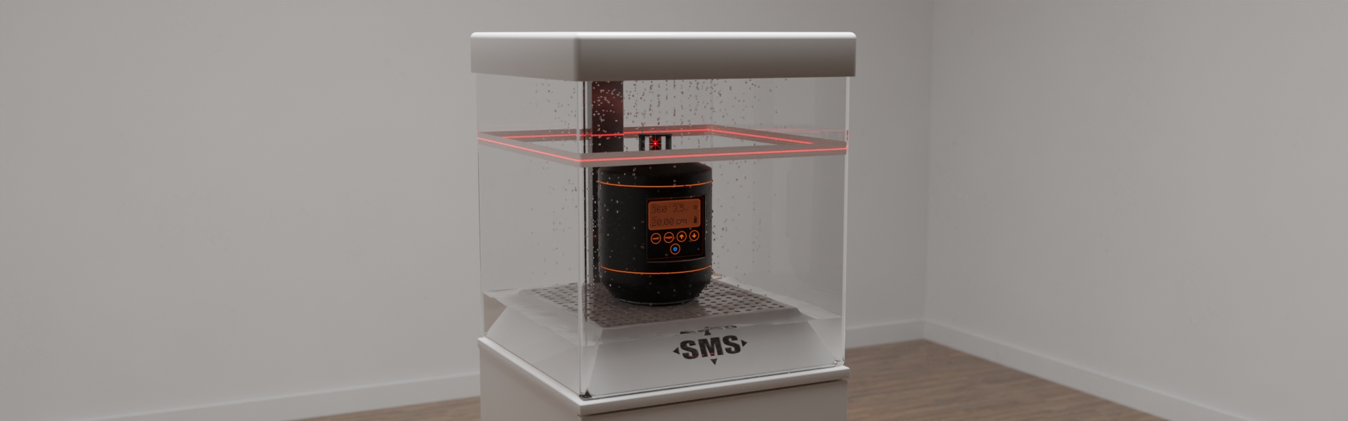 Sonderanfertigung eines funktionellen Displays für ein Laser-Meßgerät, Bild 4