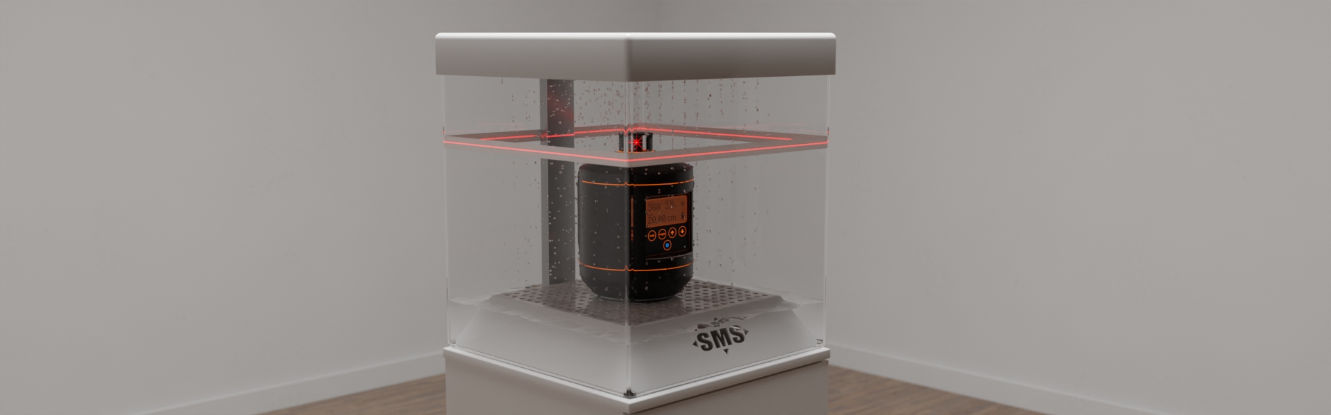 Sonderanfertigung eines funktionellen Displays für ein Laser-Meßgerät, Bild 6