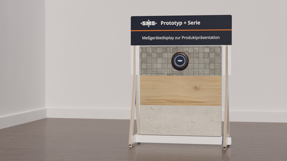 Sonderanfertigung und Serienproduktion eines tragbaren Displays zu Demonstrationszwecken