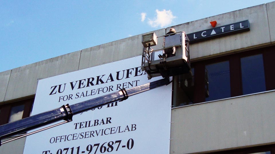Stellenangebot Monteur*in im Bereich Werbetechnik / Werbemontagen im Raum Stuttgart