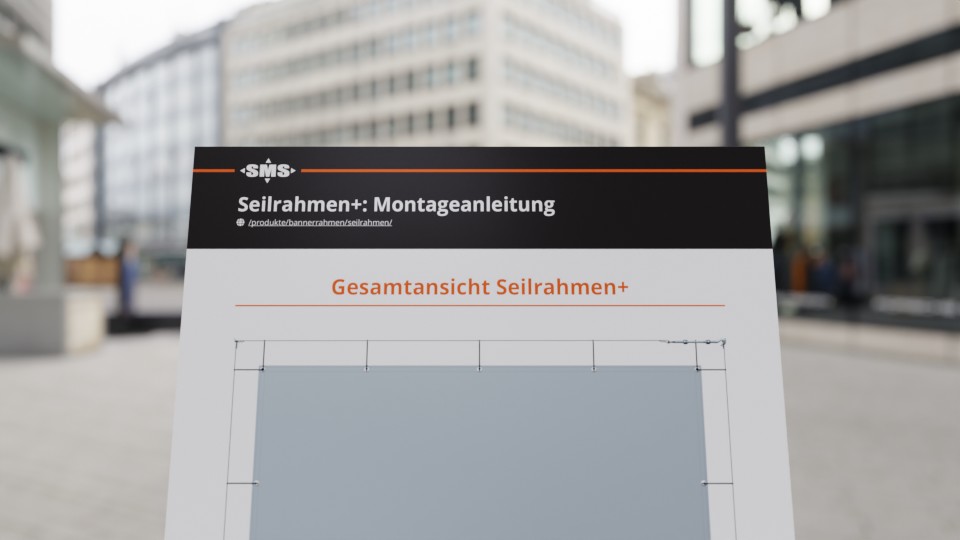 Montageanleitung Seilrahme+ jetzt auch im PDF Format zum Mitnehmen