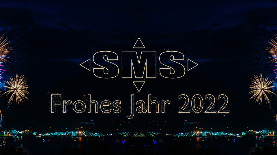 SMS | Werbetechnik wünscht Ihnen ein frohes neues Jahr 2022