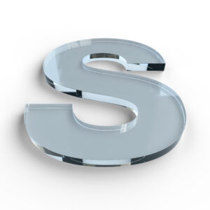 Beispielbild Acrylglas, Kantenverarbeitung: Kanten poliert und Dekoration: Ohne Dekoration.