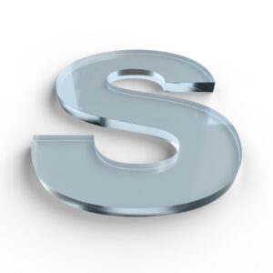 Beispielbild Acrylglas, Kantenverarbeitung: Kanten unpoliert und Dekoration: Ohne Dekoration.