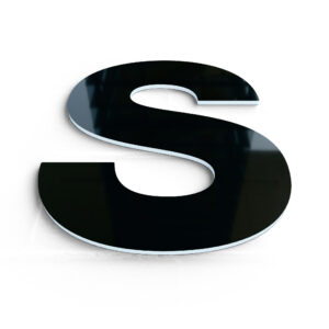 Hartschaum-Beispiel, Oberfläche: Folie durchgefärbt glänzend.