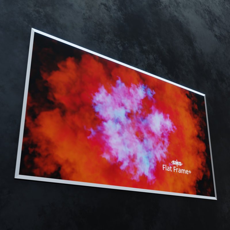 Flat Frame+, perspektivisch links unten
